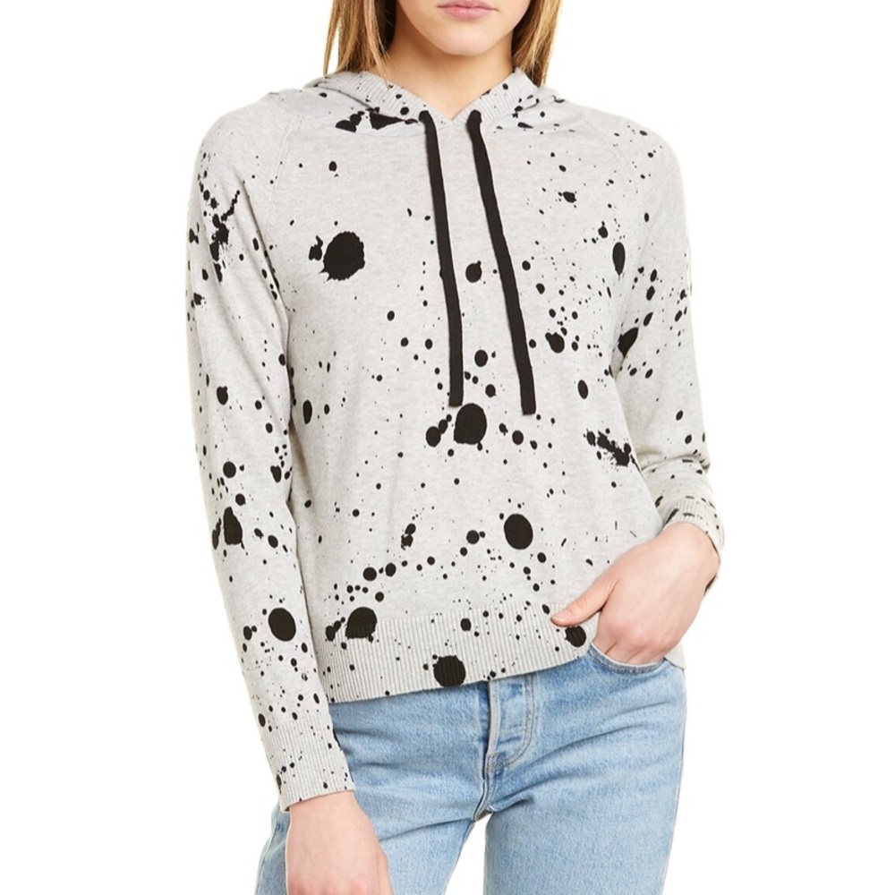 Scott & Scott London Splatter Print Silk-Blend.